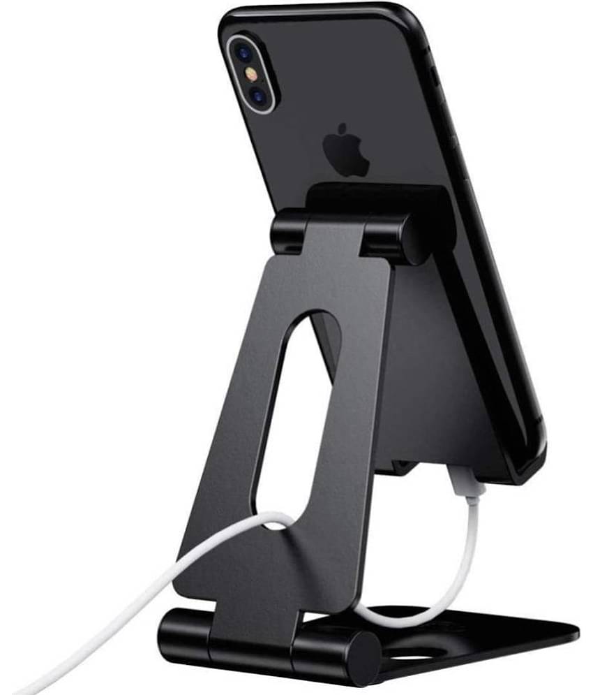 Elv Adjustable Mobile Holder for Smartphones and Tablets ( Black )