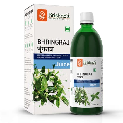 Krishna's Herbal & Ayurveda Bhringraj Juice 500 ml  Pack of 1