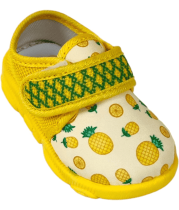 COOLZ - Yellow Booties For Baby Boy & Baby Girl 1 - 1.5 Years ( Pack of 1 )