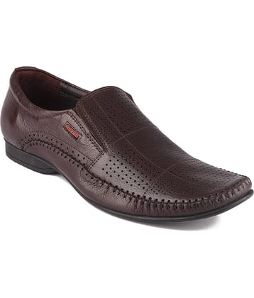Red Chief - Brown Men's Slip On Formal Shoes