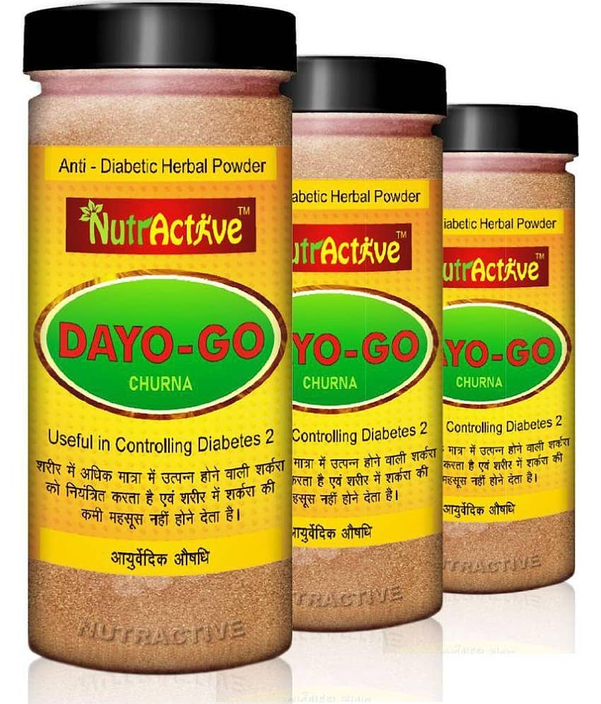 Nutractive Dayo-Go Churna For Diabetes And Detox Powder 450 Gm