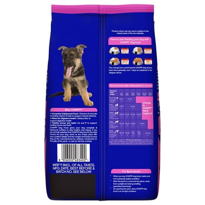Chappi Chicken &amp; Milk Puppy (2-12 Months) Dry Dog Food 2.8kg