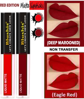 BLUSHIS All Day Long Multicolor Matte Liquid Lipstick