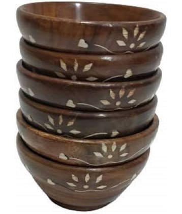 TFS Wooden Soup Bowl 200 mL ( Set of 1 )