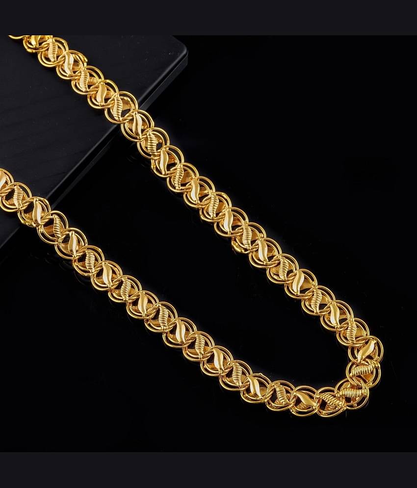 MGSV Gold Plated Alloy Chain ( Pack of 1 )