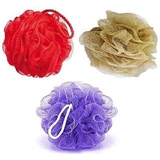 Global Gifts Loofah (Pack Of 3, Multicolor)