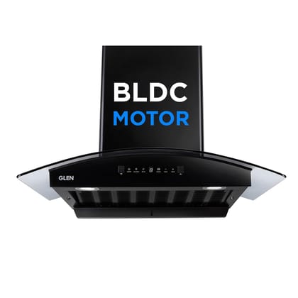 Hood FABIA Black Kitchen Chimney 76cm | 1600 m/hr Suction| BLDC Motor|Filterless Auto Clean | Curved Glass | Heat Sensor | Touch & Gesture Control | 1-Year Comprehensive Warranty & 7-Year on Motor Hood FABIA Black Kitchen Chimney 76cm | 1600 m/hr Suction