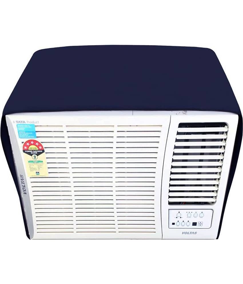 Single Polyester Blue AC Cover for 1.5 Ton Window AC