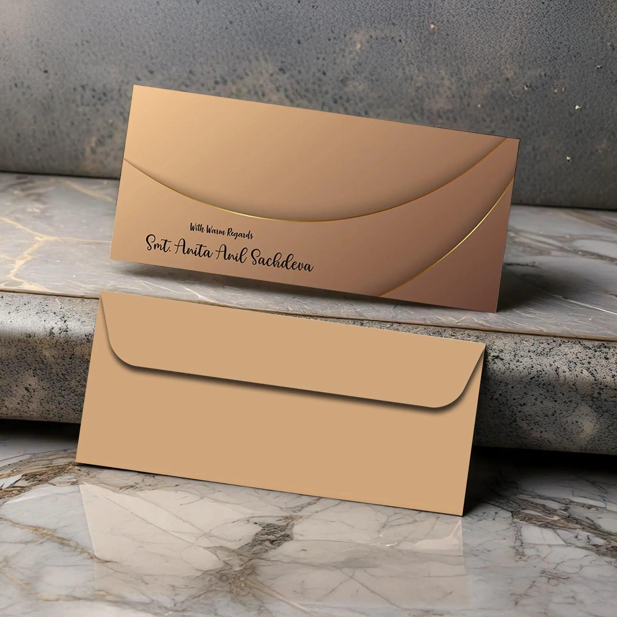 Personalised Money Envelopes - Cresent Glow - Set of 20