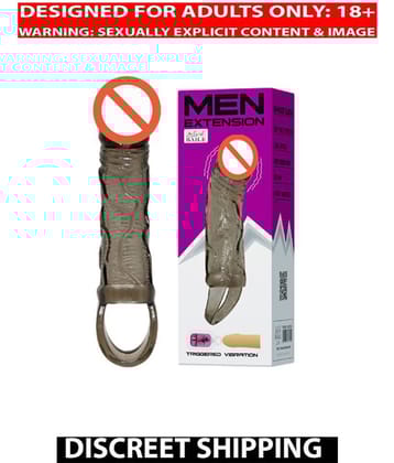 Reusable/ Washable Extender Condom For Men - Black Only