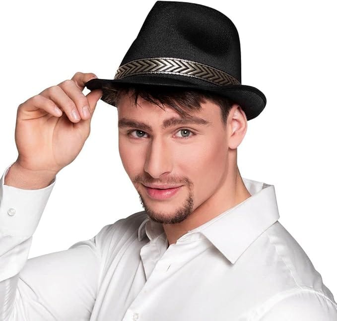 Black Fedora Hat