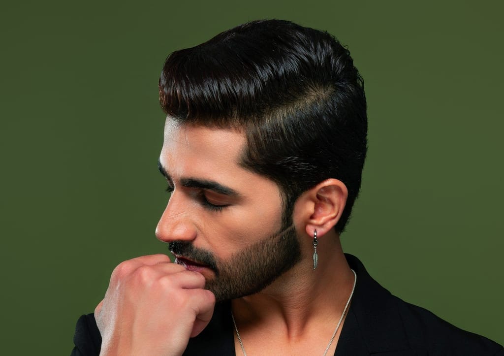 Boho Feather Dangle Earring For Men (1 Pc Only)