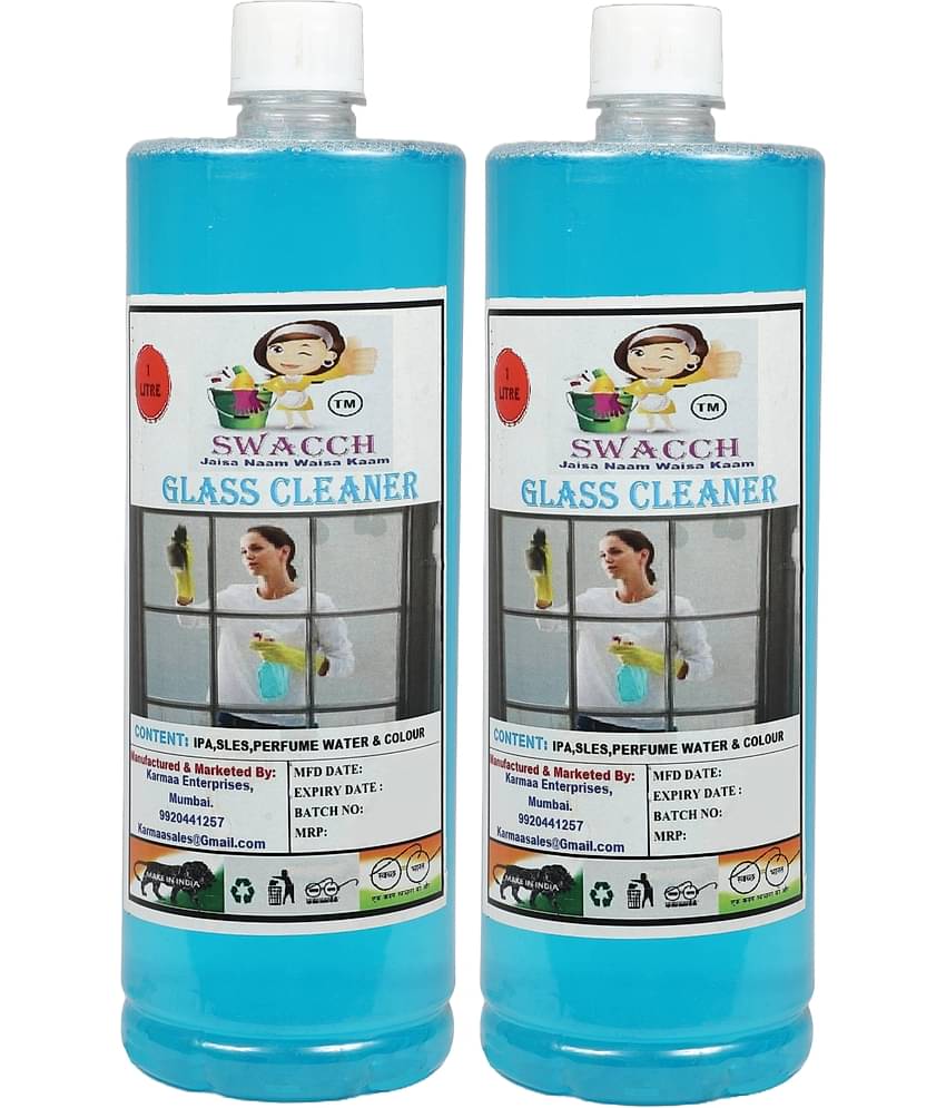 SWACCH Glass & Windshield Cleaner 2L ( Pack of 2 )