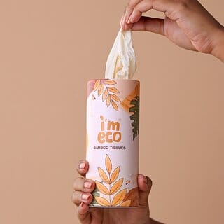 I'M ECO Bamboo Car Tissues (Pack of 2)