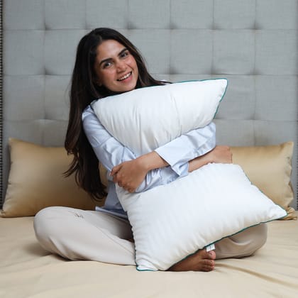 Classic Bed Pillows (Soft & Sturdy)-17 x 27 inch / 2 Pillows