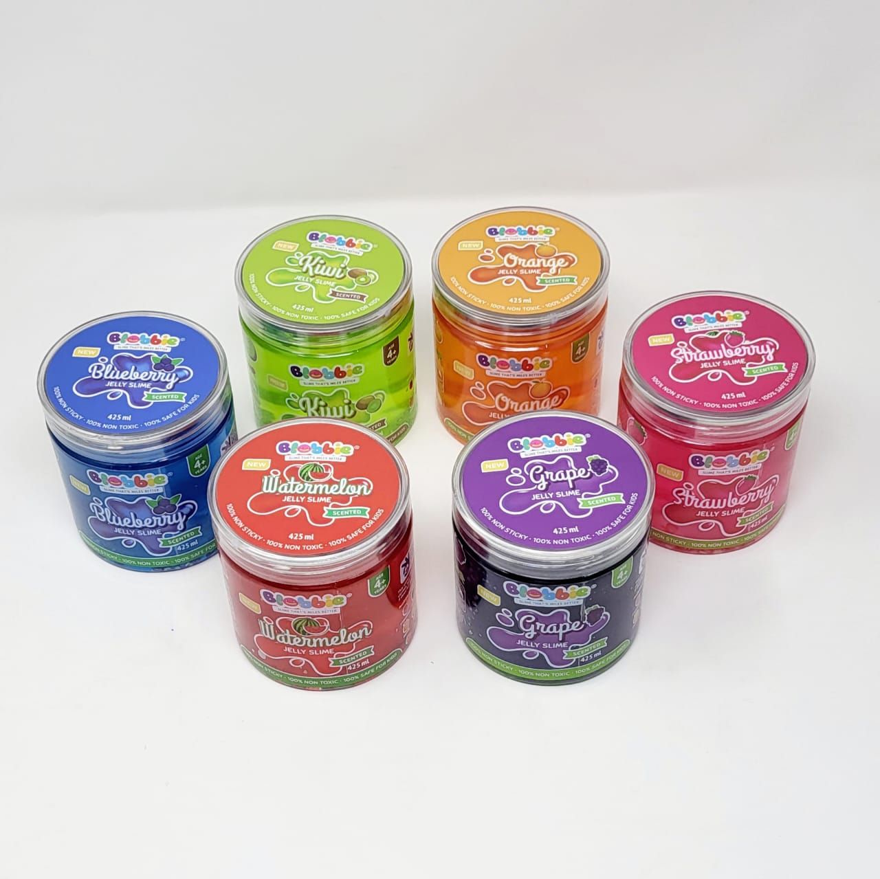 Fruit Flavour Scented Jelly Slime 425ml-Watermelon