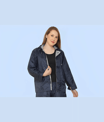 PP Kurtis Long Raincoat - Black