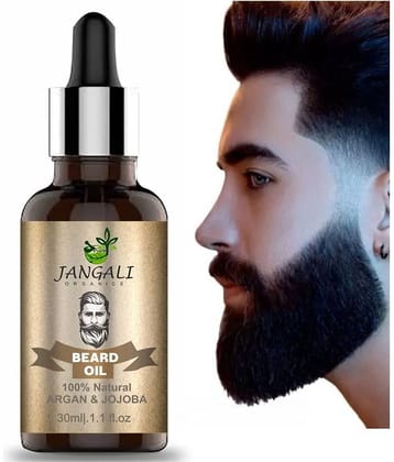 Pure Jangali Organics Argan Oil Promotes Beard Growth Beard Oil 30 ml