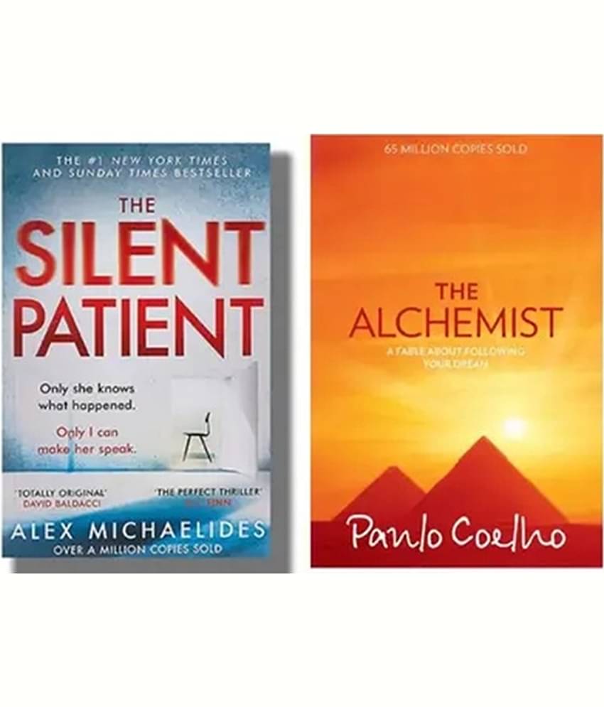 The SILENT PATIENT  + THE ALCHEMIST