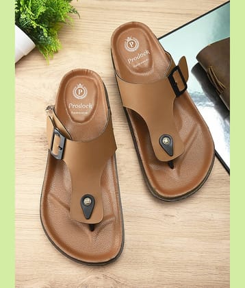 PRODOCK Brown Men's Daily Slipper