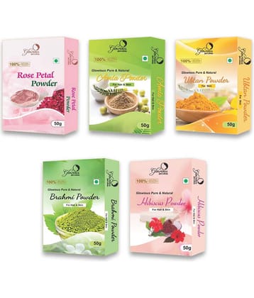 glowious - Skin Toning Face Pack for Normal Skin ( Pack of 5 )