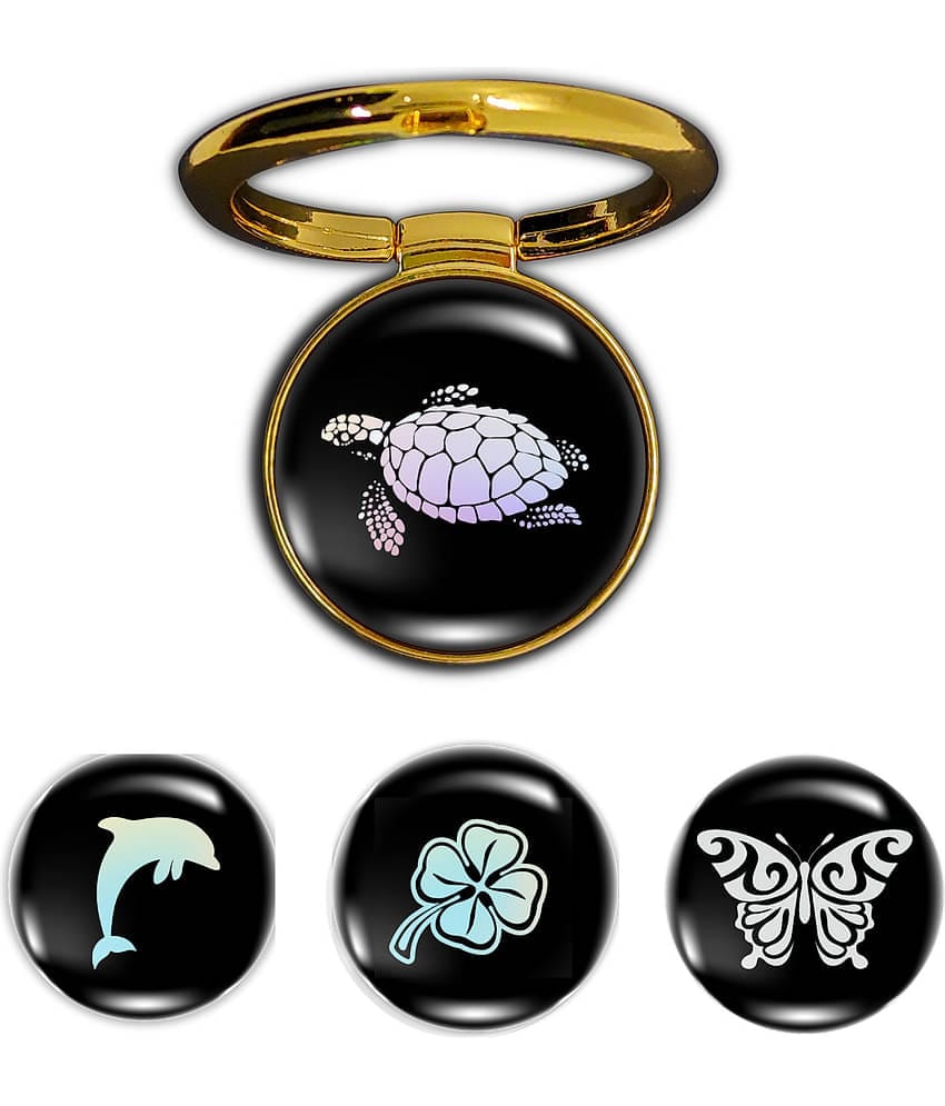 Swap-n-Snap Foldable Mobile Holder for Smartphones ( Gold )