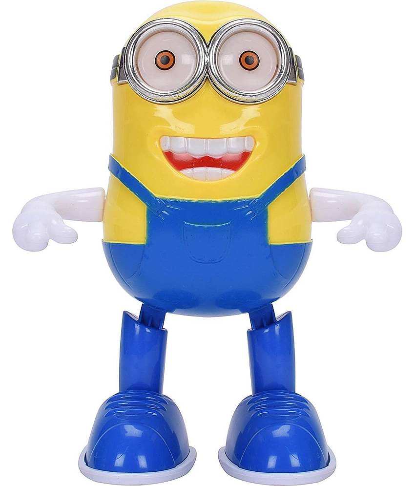 Musical Dancing and Walking Action Figure Toy with Colourful Lights and Sounds Toy for Kids (Multicolor)