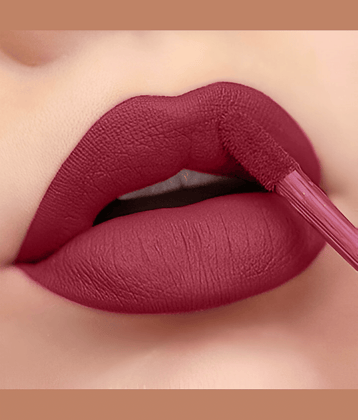 BELLABLOOM Light Burgundy Liquid Matte Lipstick, Smudge Proof, Matte Finish, Long Lasting, 5ml (Pack of 1)