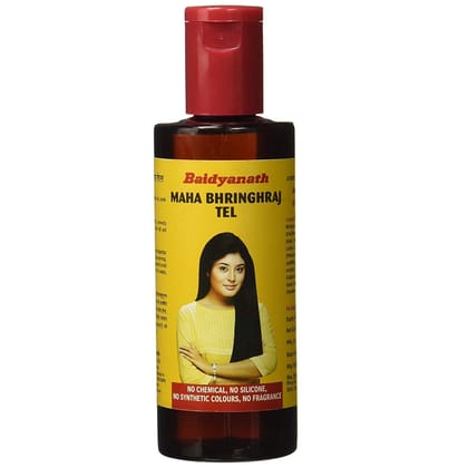 Baidyanath Mahabhringraj Tel Healthy Hair, 100 ml-Pack of 2