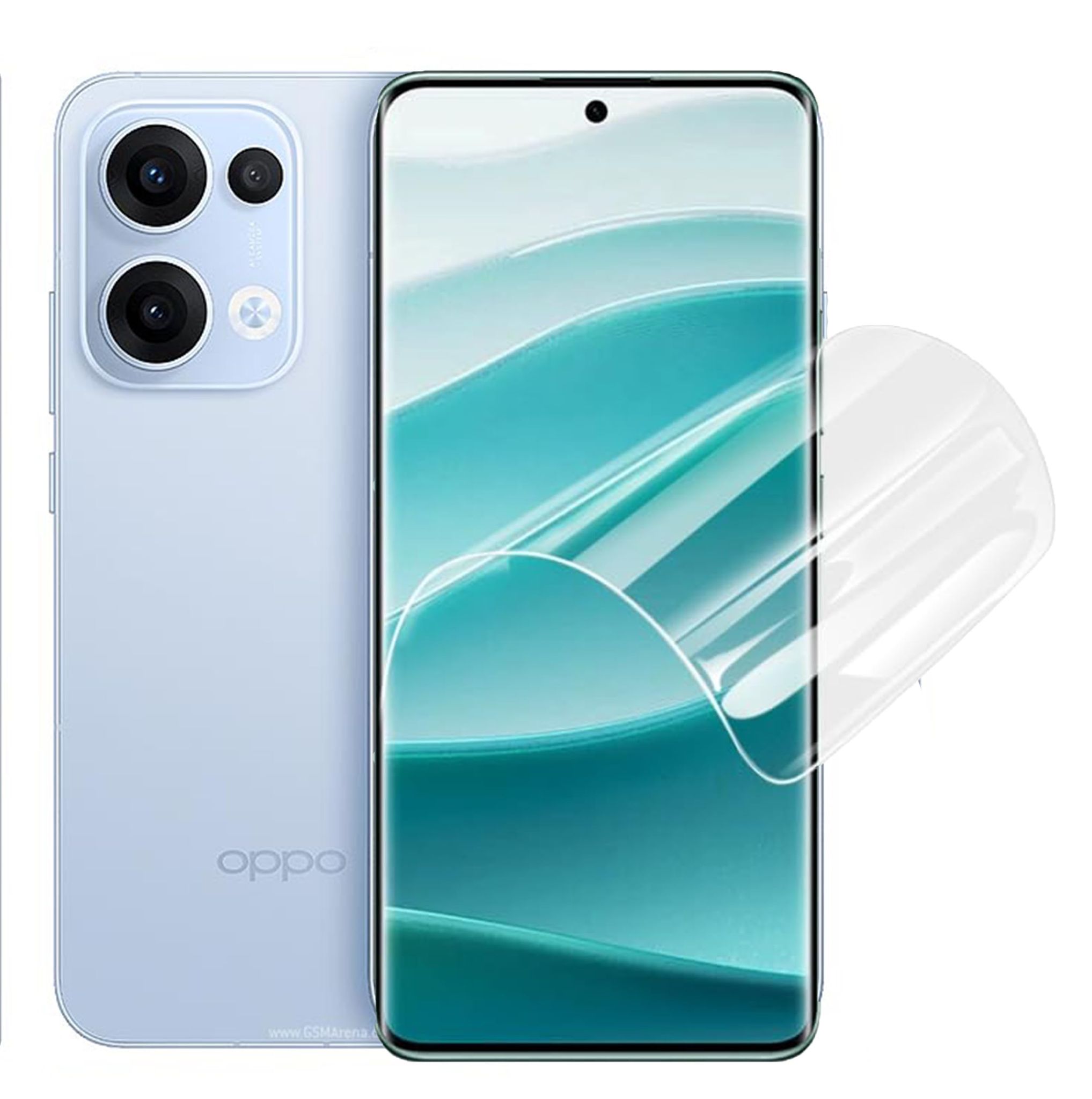 SKINOVITA Premium Glossy Front Screen Protector for Oppo | Ultra-Clear HD Protection & Smooth Touch