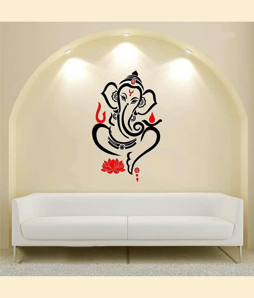 Inkfence Wall Sticker Religious ( 75 x 45 cms )