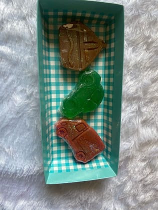 Transport Edition Car Soap Set - Novelty Gift Soaps for Kids and Car Enthusiasts