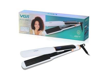 VGR V-519C Hair Crimper For Women, White