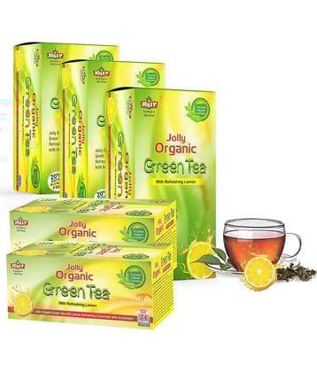 Jolly Herbal Organic Green Tea Powder 5 Gm Pack of 5