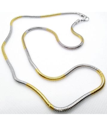 Thrillz Gold Plated Stainless Steel Chain ( Pack of 1 )