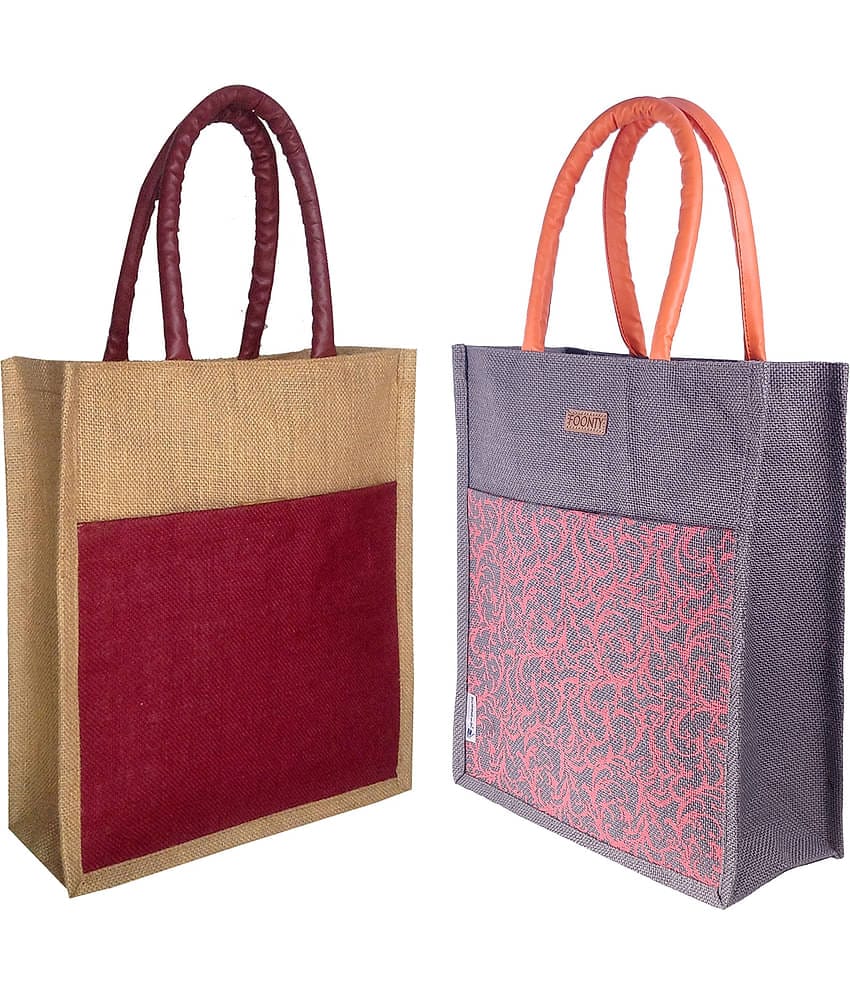 Foonty Multi Lunch Bags - 2 Pcs