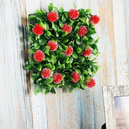 Foliyaj Artificial Grass & Flower Wall Mat # 4 | Wall Mats for Home Decor | Decorative Items for Living Room | Artificial Vertical Garden Wall Mat (Multiple Mats Can Be Attached to Cover Entire Wall) Foliyaj Artificial Grass & Flower Wall Mat # 4 | Wall Mats for Home Decor | Decorative Items for Living Room | Artificial Vertical Garden Wall Mat (Multiple Mats Can Be Attached to Cover Entire Wall)