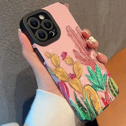 Cactus iPhone Textured Silicone Soft Case-iPhone X / iPhone XS