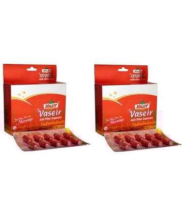 Jolly Pharma Vaseir Anti Piles Capsules - Piles Free Capsules - Pain Relief