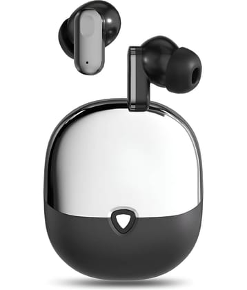 VEHOP S60 Flex True Wireless in Ear Earbuds, Bluetooth 5.4, 35ms Low Latency Gaming Mode, 30Hrs Playtime Fast Charging, HiFi DSP Sound, Quad-Mic ENC, 13mm Driver, IPX5 Sweat Resistance