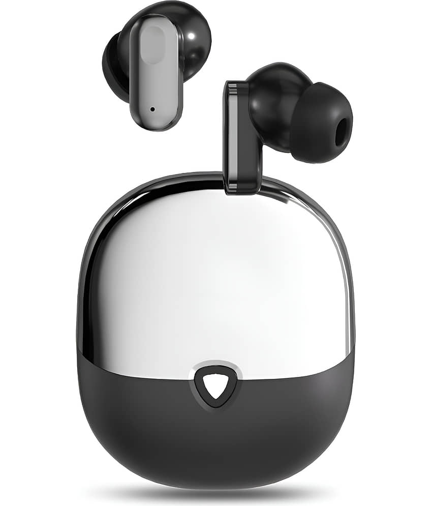 VEHOP S60 Flex True Wireless in Ear Earbuds, Bluetooth 5.4, 35ms Low Latency Gaming Mode, 30Hrs Playtime Fast Charging, HiFi DSP Sound, Quad-Mic ENC, 13mm Driver, IPX5 Sweat Resistance