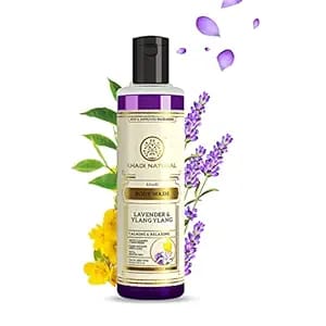 Khadi Natural Herbal Lavender & Ylang Ylang Body Wash - SLS & Paraben Free, 210 ml Khadi Natural Herbal Lavender & Ylang Ylang Body Wash - SLS & Paraben Free, 210 ml