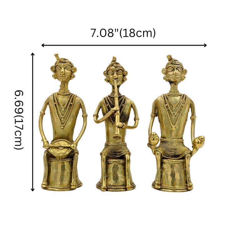 Dhokra Art Musician Trio