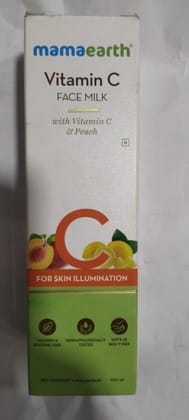 Mamaearth Vitamin c Face milk For skin illumination 