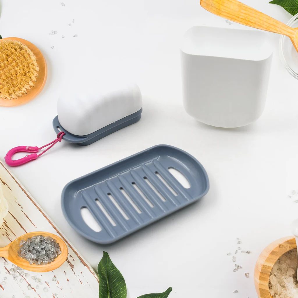 Stylish And Practical Soap Holder For Travel Soap Box With Secure Seal And Non Leak Design Stylish Soap Box For Home, Bathroom, Hiking, Travel, Camping Capsule Soap Box (1 Pc)