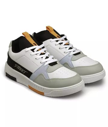 ASIAN TARZAN-05 - White Mens Sneakers - None