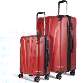 Timus Leolite Expandable Premium Polycarbonate Small  Large Suitcase Combo (58,78cm)