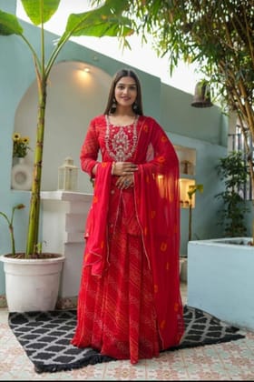 Bandhani Celvration Outfit-XS
