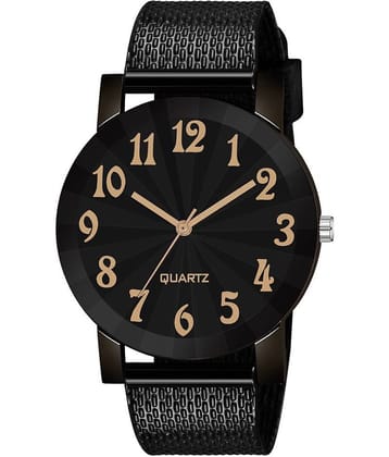DECLASSE - Black Silicon Analog Men's Watch