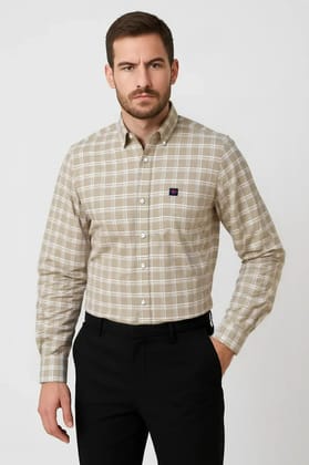 Poly-cotton Chex Shirt #41801